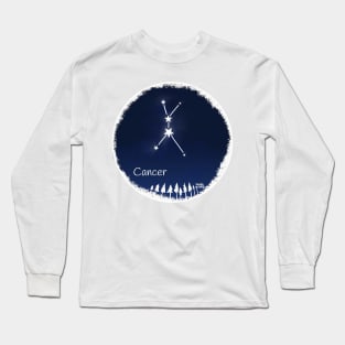 Cancer horoscope - zodiac Long Sleeve T-Shirt